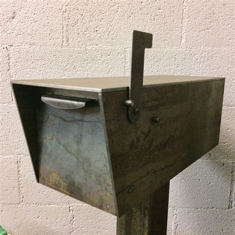 mail box metal|heavy metal mailbox.